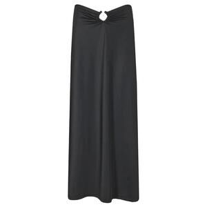 NEW JOHANNA ORTIZ women's breath of life midi skirt in black